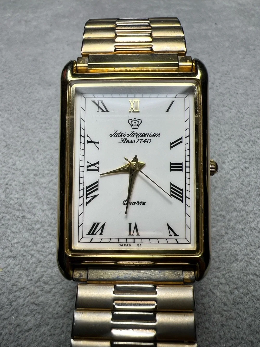 Jules Jurgensen Tank Watch Vintage